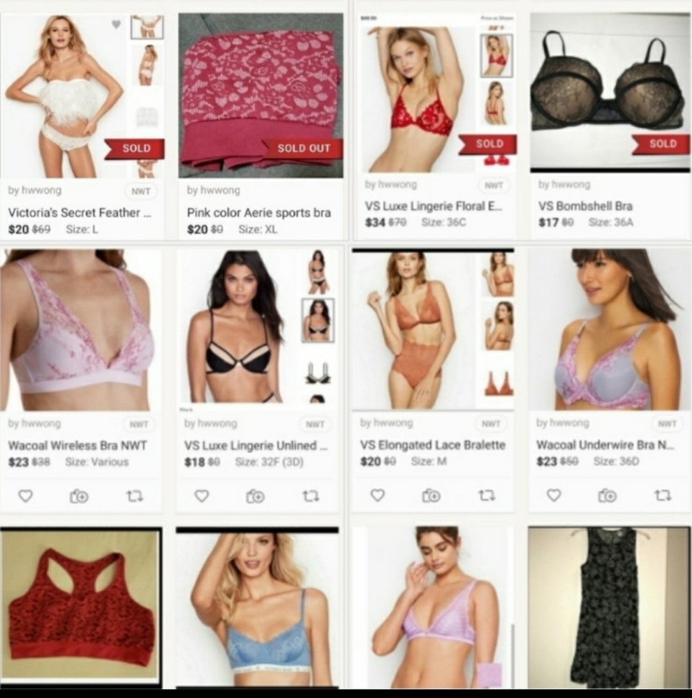 VS/Aerie bras NWT/NWOT/EUC